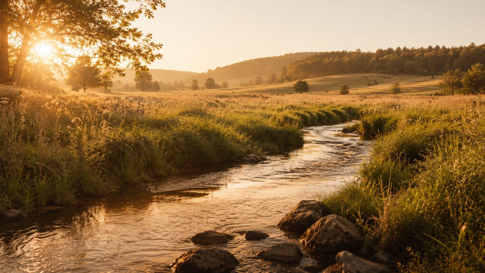 Ruhige Naturstimmung